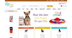 Desktop Screenshot of petzy.com